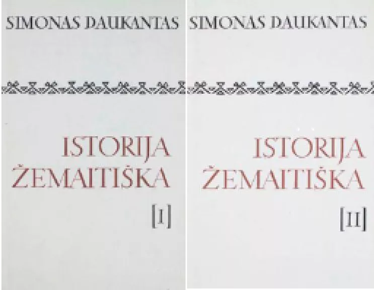 Istorija žemaitiška - Simonas Daukantas, knyga