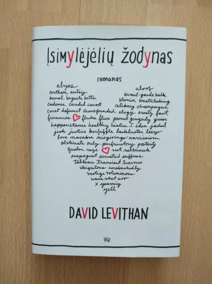 Įsimylėjėlių žodynas - David Levithan, knyga