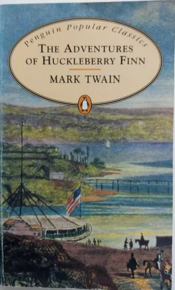 The Adventures of Huckleberry Finn - Mark Twain, knyga