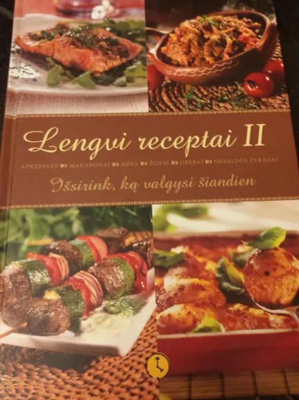 Lengvi receptai II - Lina Lankauskaitė, Lia  Virkus, knyga
