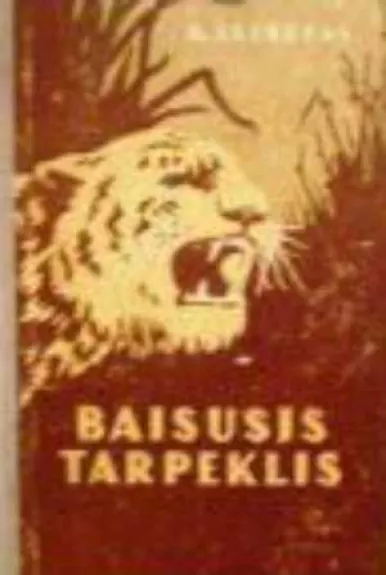 Baisusis tarpeklis - A. Šachovas, knyga