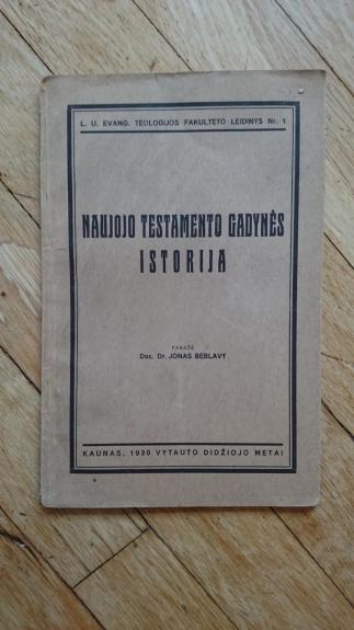 Naujojo testamento gadynės istorija