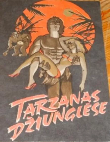 Tarzanas džiunglėse - Edgaras Barouzas, knyga