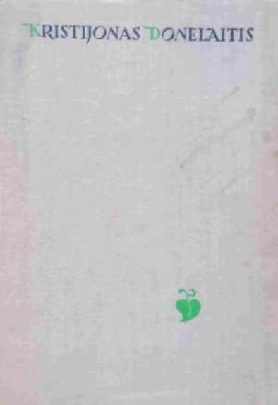 Kristijonas Donelaitis - Kristijonas Donelaitis, knyga