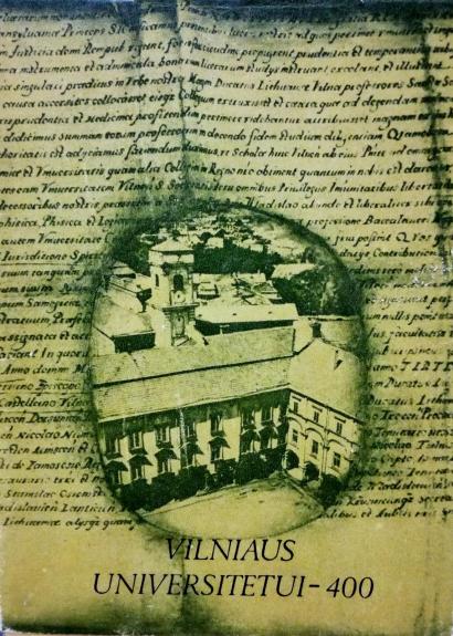 Vilniaus universitetui-400