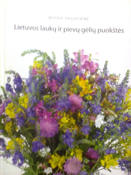 Lietuvos laukų ir pievų gėlių puokštės - Nijolė Degutienė, knyga