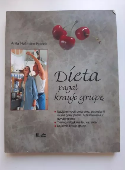 Dieta pagal kraujo grupę - Anita Hebmann-Kosaris, knyga