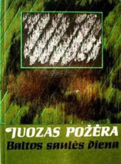 Baltos saulės diena - Juozas Požėra, knyga