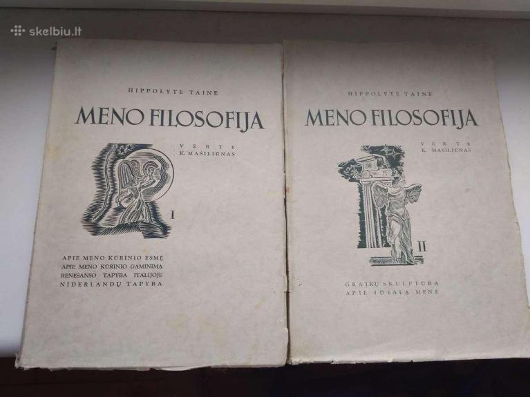 Meno filosofija (2 knygos)