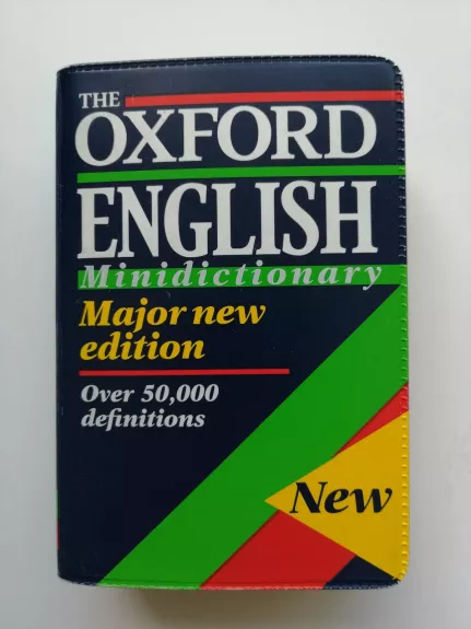 The Oxford English Minidictionary - Autorių Kolektyvas, knyga 1