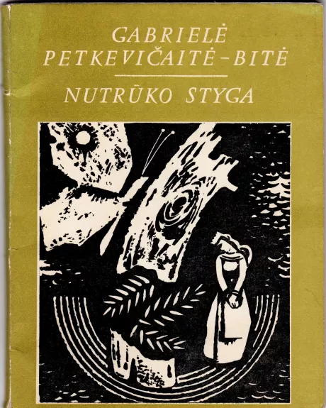 Nutrūko styga - Gabrielė Petkevičaitė-Bitė, knyga