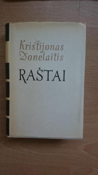 Raštai - Kristijonas Donelaitis, knyga
