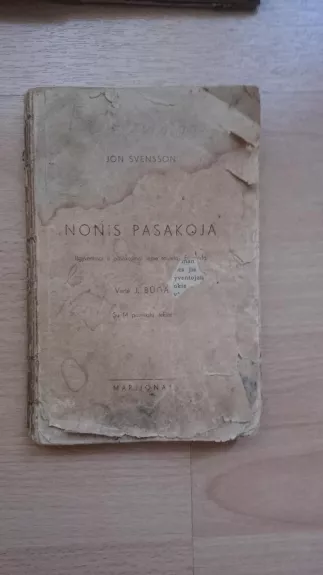 Svensson Nonis pasakoja,1938 m - Jon Svensson, knyga