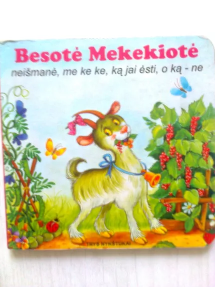 Besotė Mekekiotė - Liuda Petkevičiutė, knyga