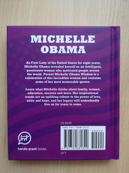 Pocket Michelle Obama Wisdom - Kate Pollard, knyga 1