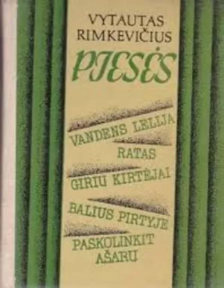 Pjesės - Vytautas Rimkevičius, knyga
