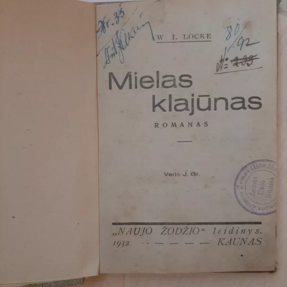 Mielas klajūnas