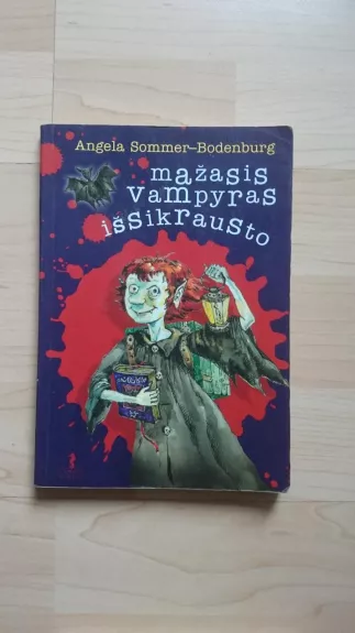 Mažasis vampyras išsikrausto - Angela Sommer-Bodenburg, knyga