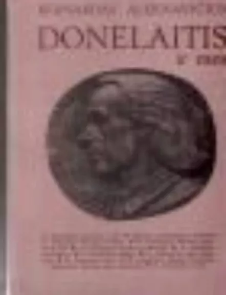 Donelaitis ir mes - Bernardas Aleksandravičius, knyga