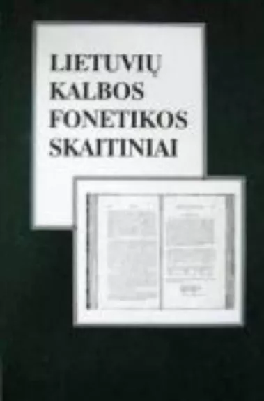 Lietuvių kalbos fonetikos skaitiniai - Irena Kliukienė, knyga