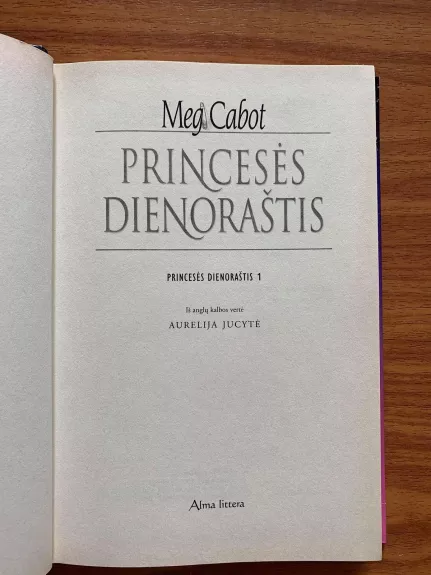 Princesės dienoraštis - Meg Cabot, knyga 1