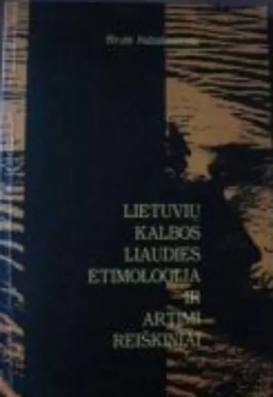 Lietuvių kalbos liaudies etimologija ir artimi reiškiniai - Birutė Kabašinskaitė, knyga