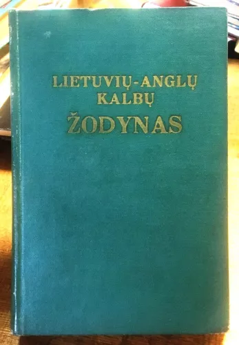 Lietuvių-anglų kalbų žodynas