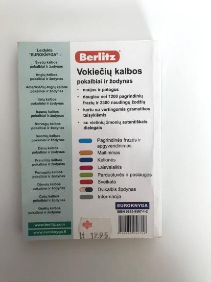 Vokiečių kalbos pokalbiai ir žodynas - Autorių Kolektyvas, knyga 1