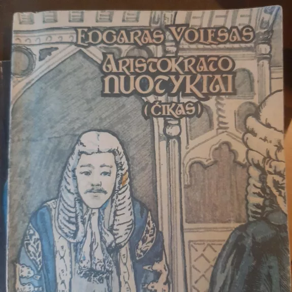 Aristokrato nuotykiai - Edgaras Volfsas, knyga