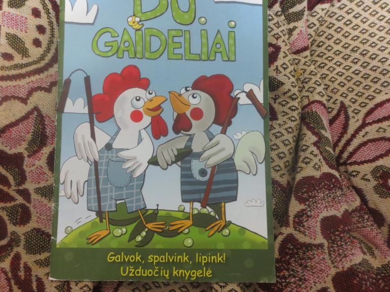 Du gaideliai. Užduočių knygelė