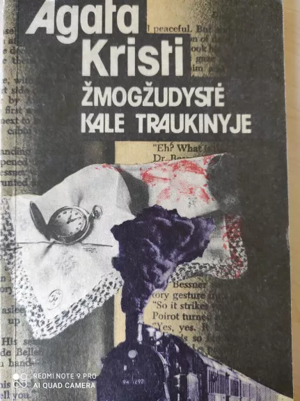Žmogžudystė Kale Traukinyje - Agatha Christie, knyga
