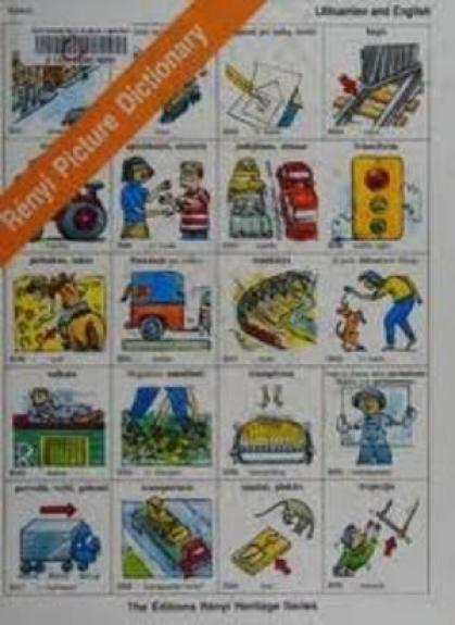 Vaikų žodynas Lithuanian and English