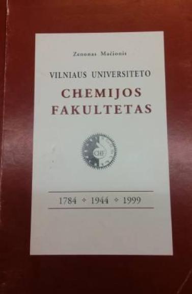 Vilniaus Universiteto Chemijos fakultetas