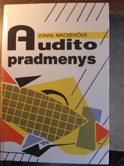 Audito pradmenys - Jonas Mackevičius, knyga
