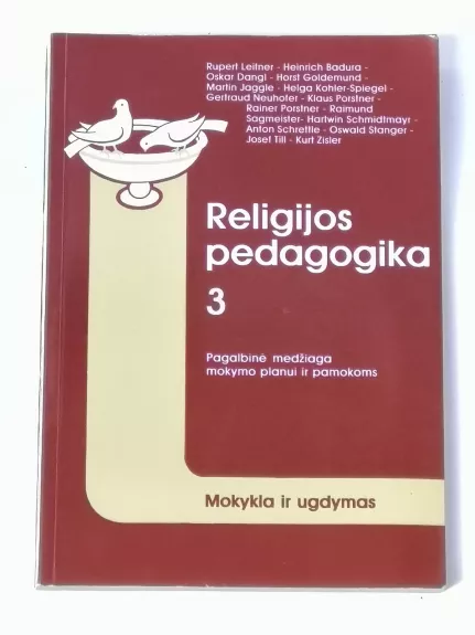 Religijos pedagogika 3 - Rupert Leitner, knyga