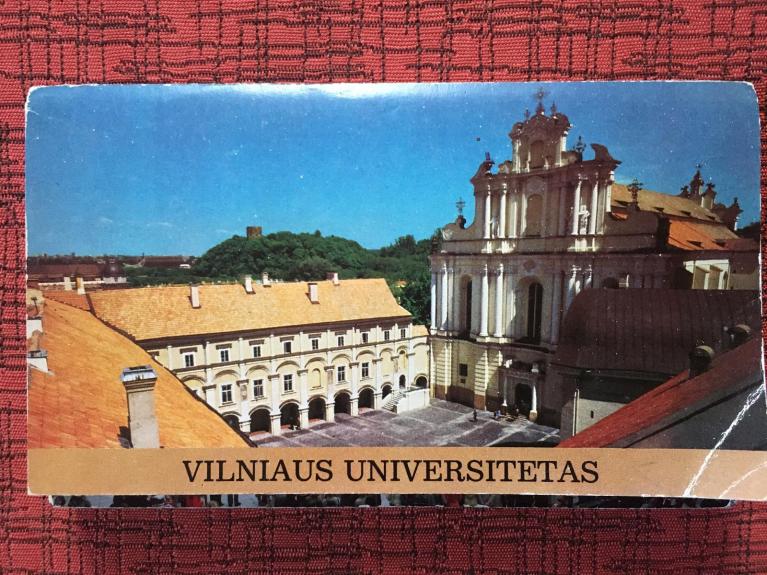 Vilniaus universitetas atvirutės