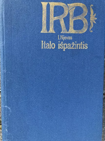 Italo išpažintis - Ipolitas Njevas, knyga