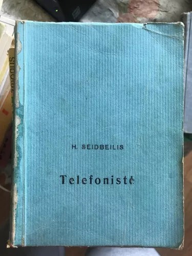 Telefonistė - Hasanas Seidbeilis, knyga