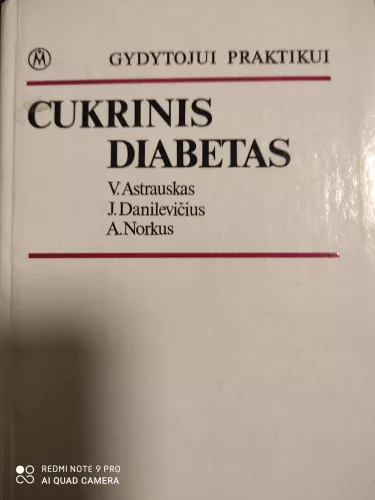 Cukrinis diabetas - V. Astrauskas, ir kiti , knyga