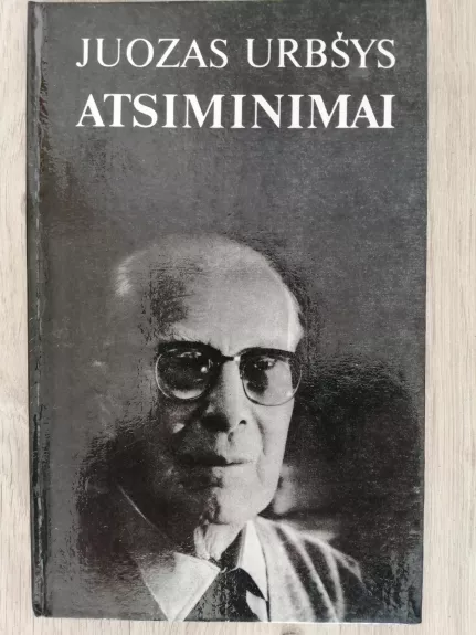 Atsiminimai - Juozas Urbšys, knyga