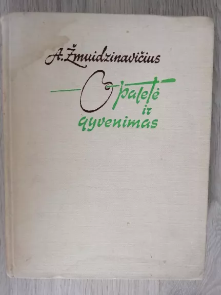 Paletė ir gyvenimas - Antanas Žmuidzinavičius, knyga