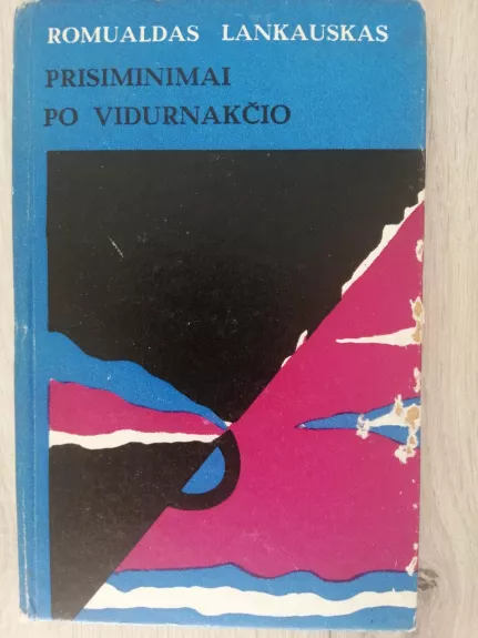 Prisiminimai po vidurnakčio - Romualdas Lankauskas, knyga