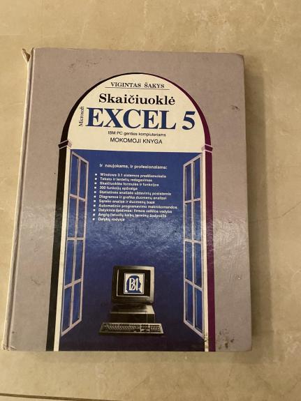 Skaičiuoklė Microsoft Excel 5