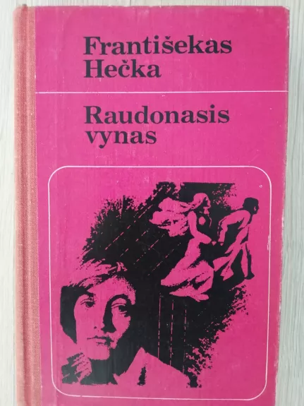 Raudonasis vynas - Františekas Hečka, knyga