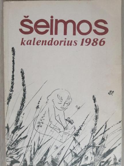 Šeimos kalendorius, 1986 m., Nr. 1