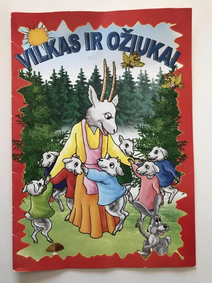 Vilkas ir ožiukai - G. Lukoševičius, knyga