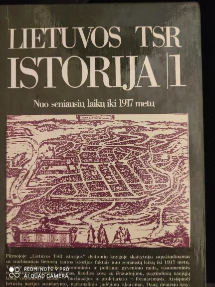 Lietuvos TSR istorija (1): nuo seniausių laikų iki 1917 metų - Autorių Kolektyvas, knyga