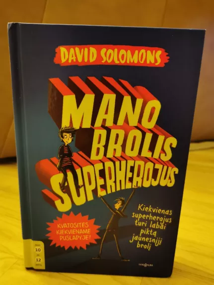 Mano brolis superherojus - David Solomons, knyga