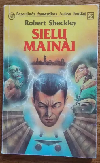 Sielų mainai - Robertas Šeklis, knyga