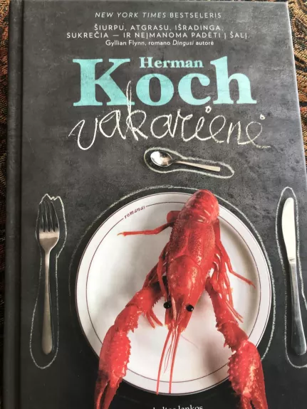 Vakarienė - Herman Koch, knyga